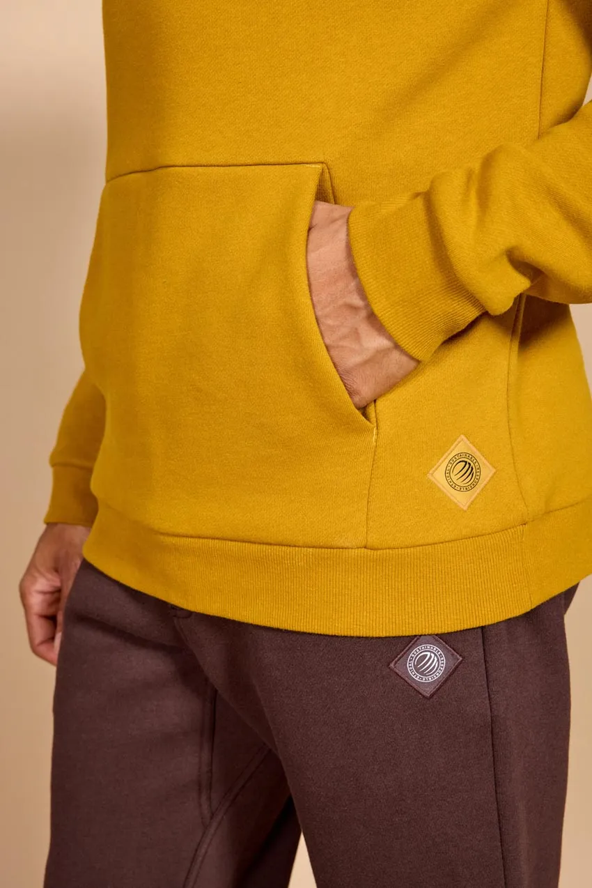 Men's Luxefleece Pullover Hoodie - Old Gold
