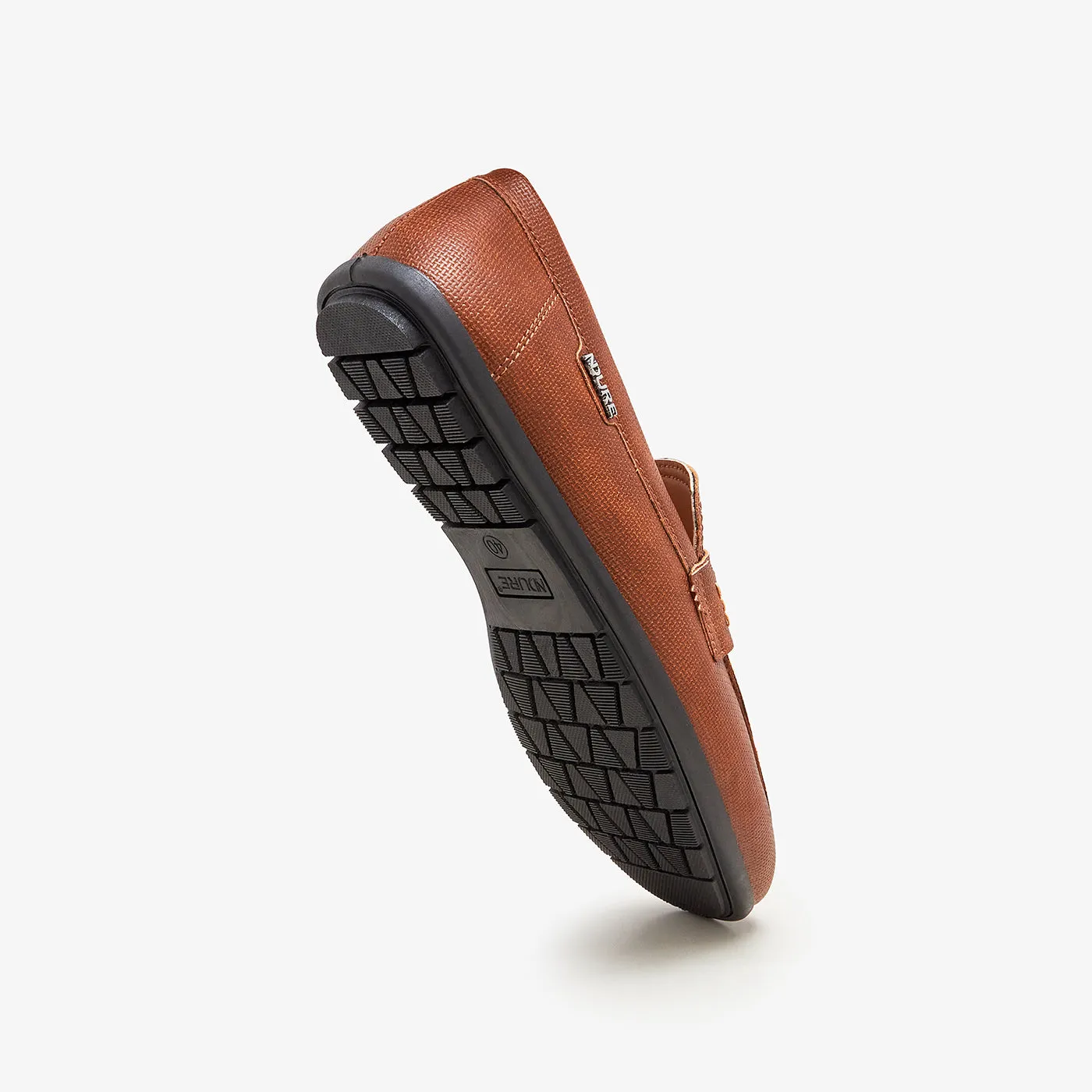 Men's Textured Loafers