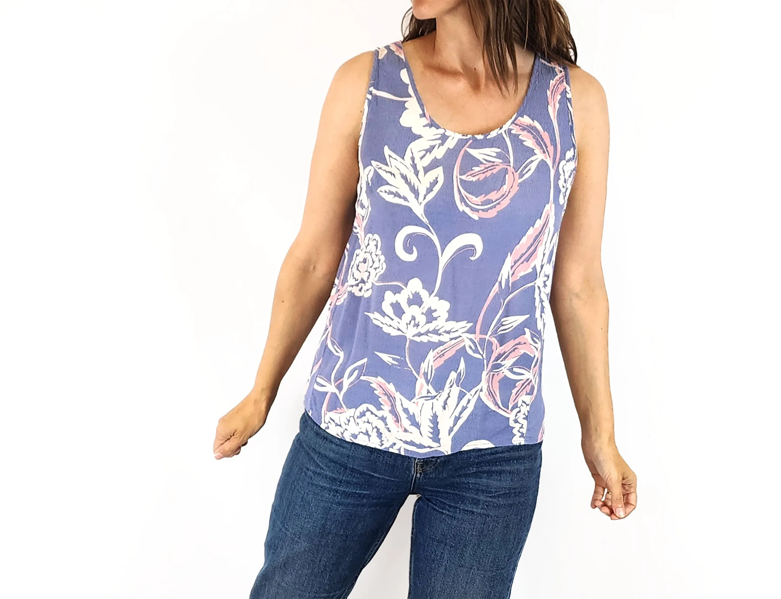 Mister Zimi purple top size 8