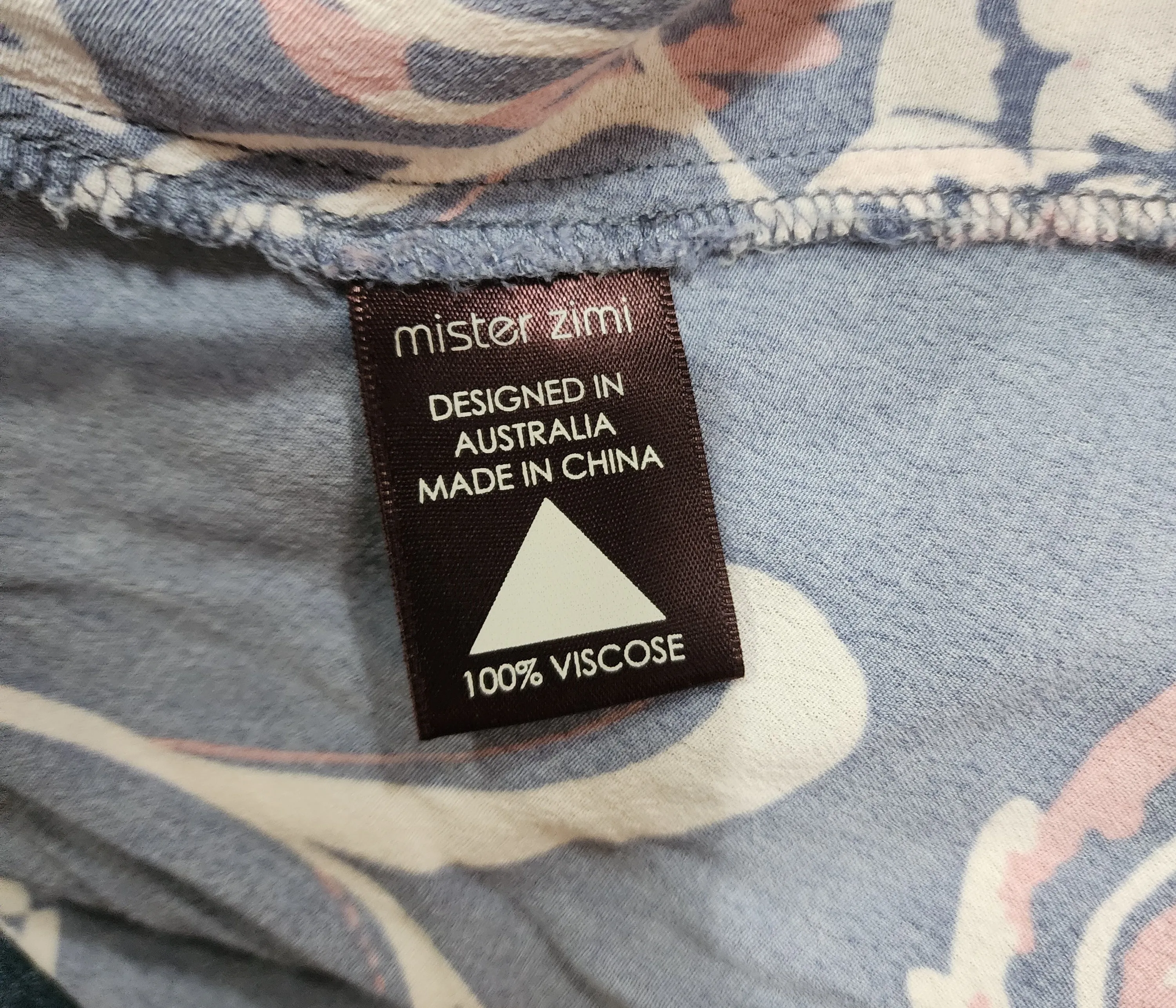 Mister Zimi purple top size 8