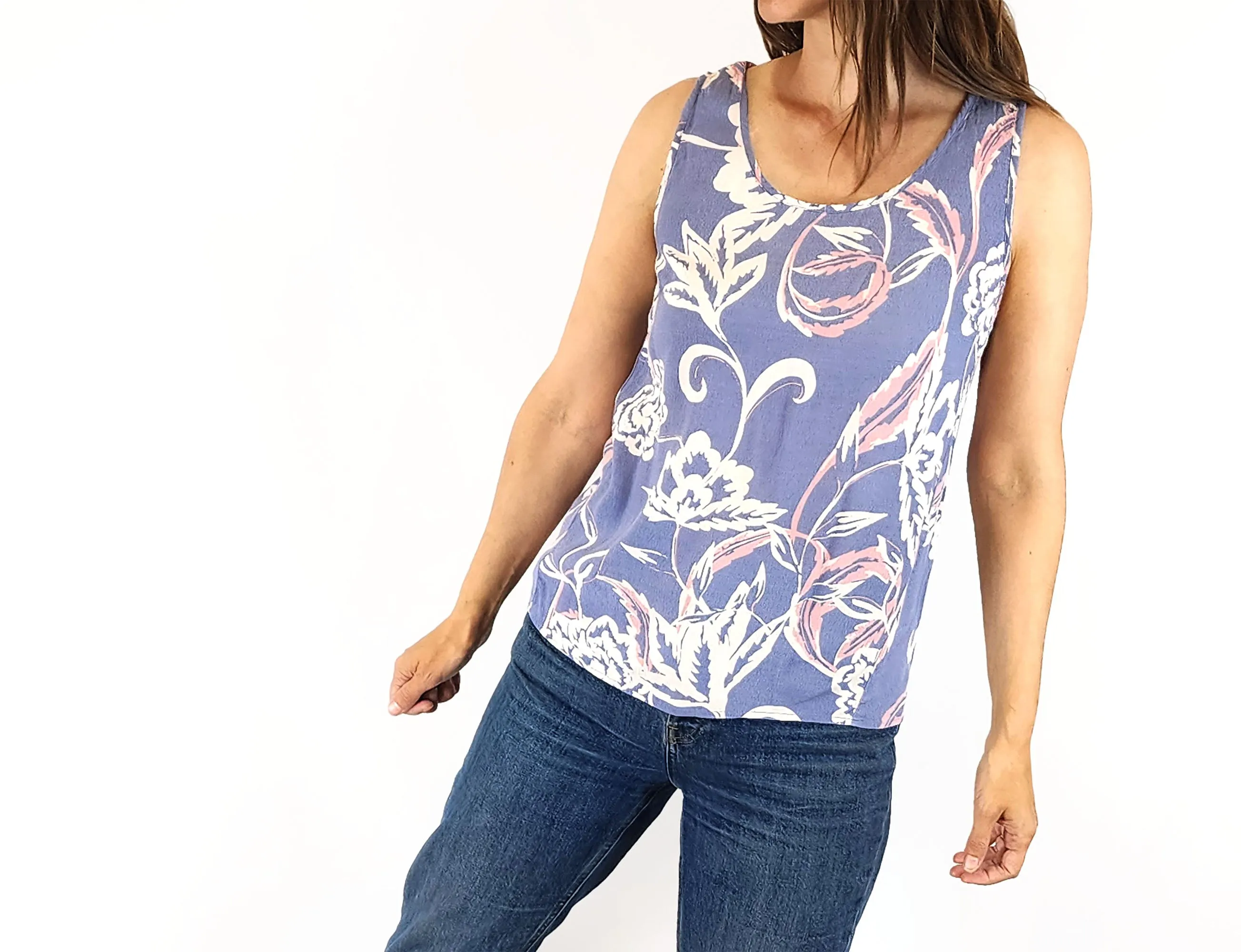 Mister Zimi purple top size 8