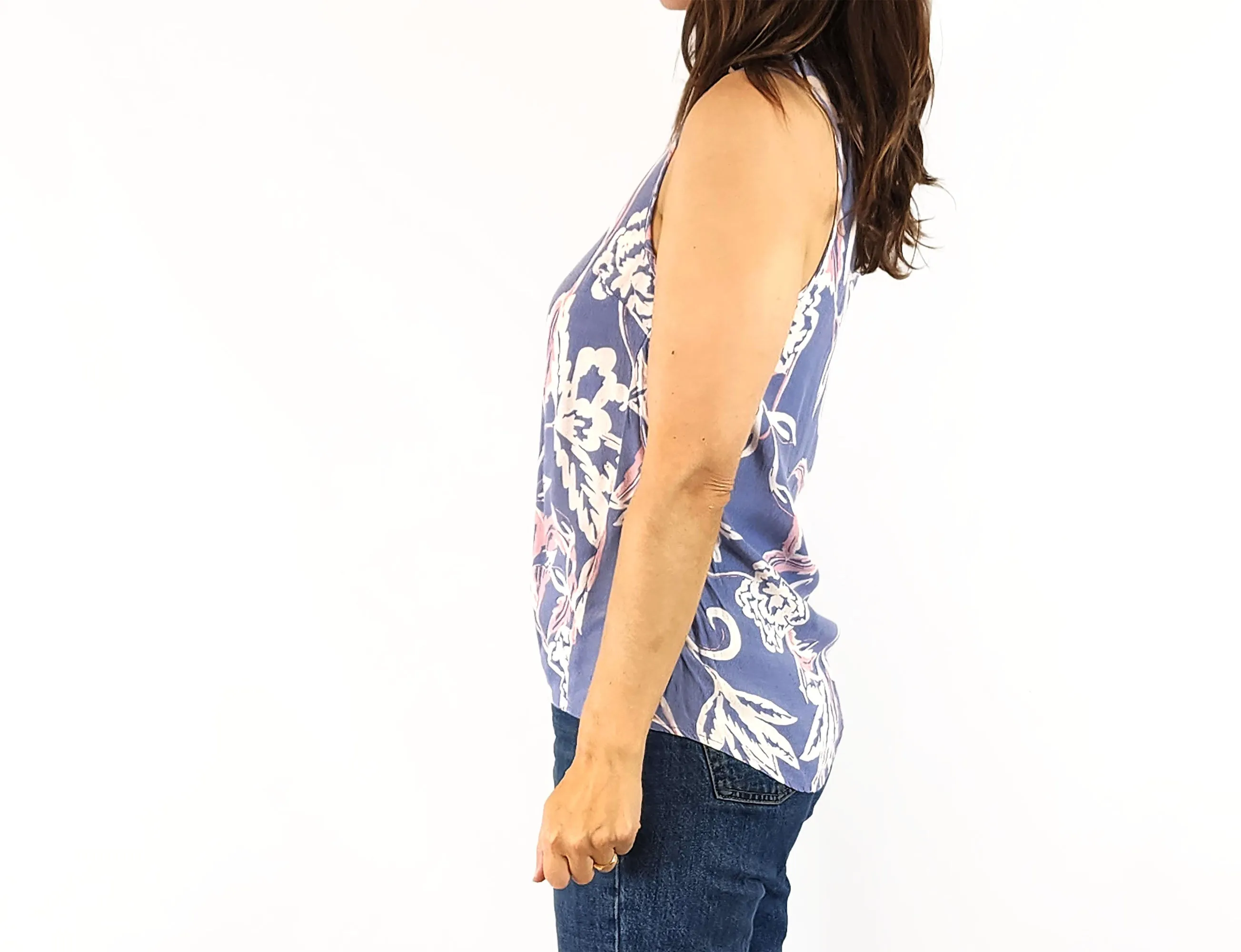 Mister Zimi purple top size 8