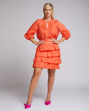 Olivia Skirt | Tangerine