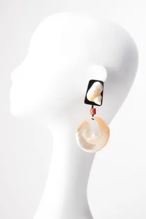 Oversized Shell Earrings