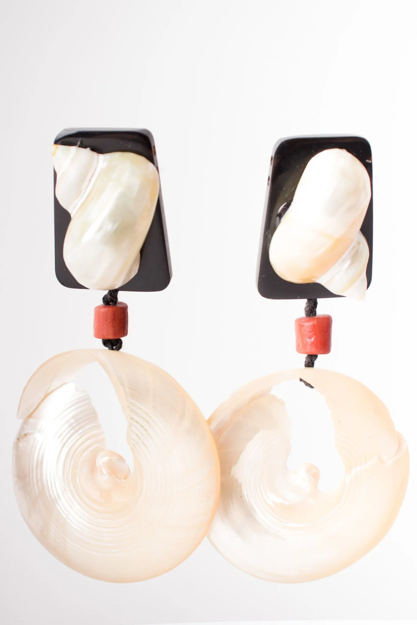 Oversized Shell Earrings