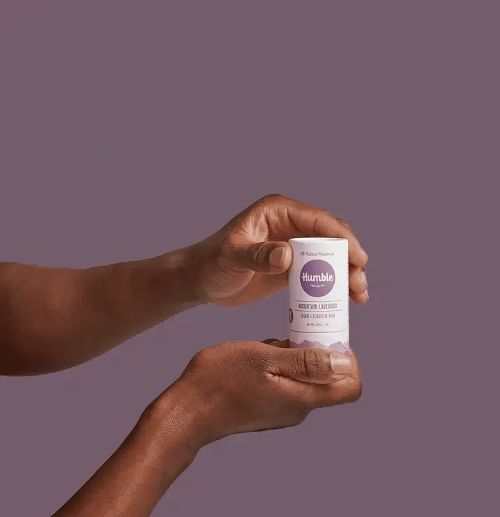 Plastic Free Natural Deoderant Vegan Mountain Lavender
