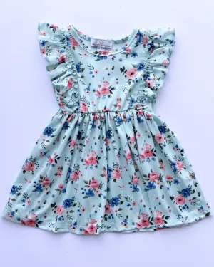 PREORDER! Zoey Ruffle Play Dress - Dainty Floral