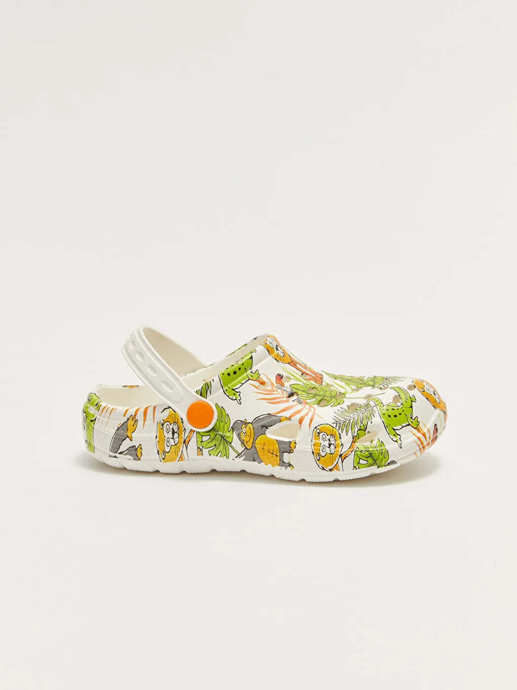 Printed Perforated Boys Sandals