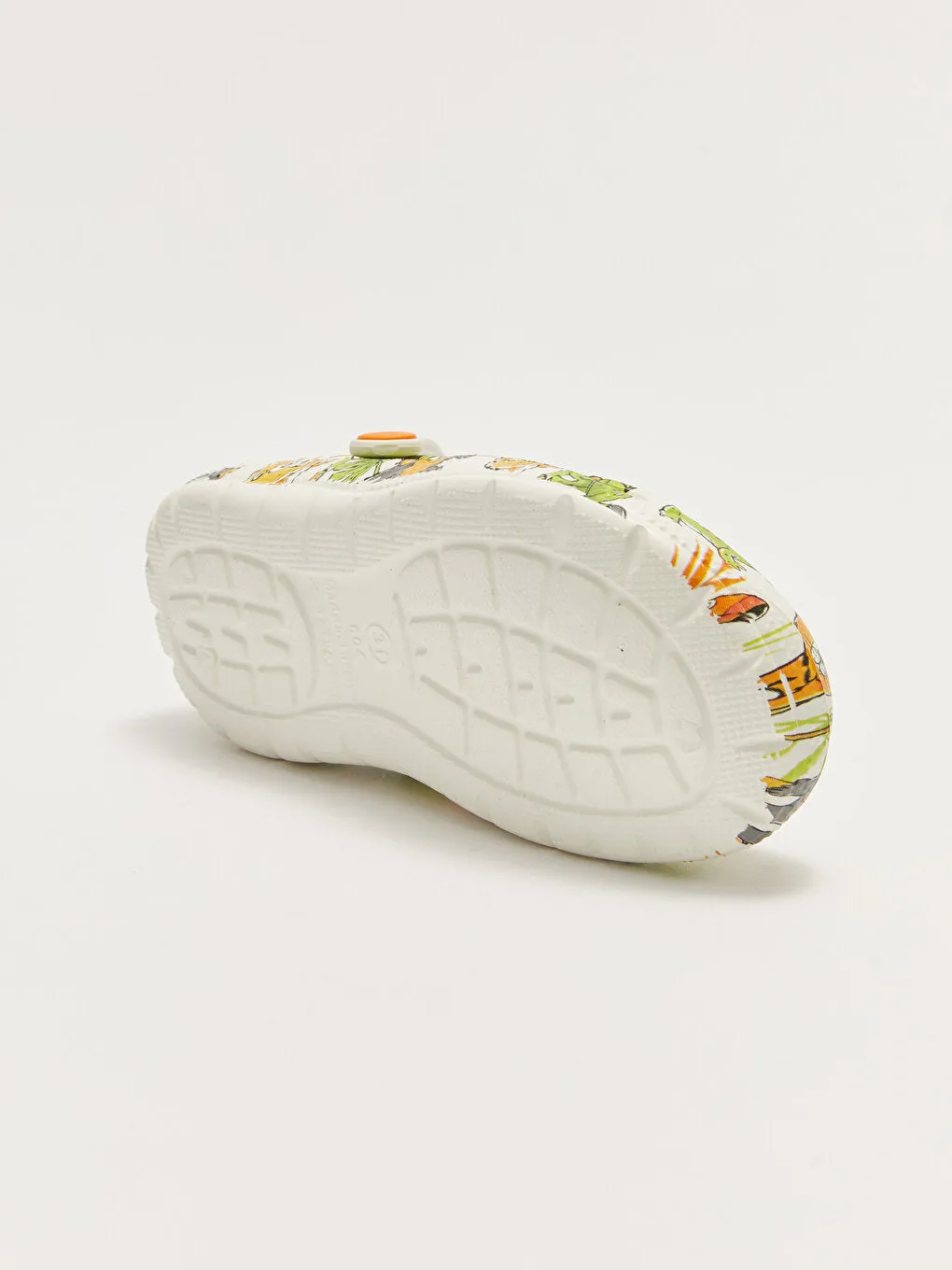 Printed Perforated Boys Sandals
