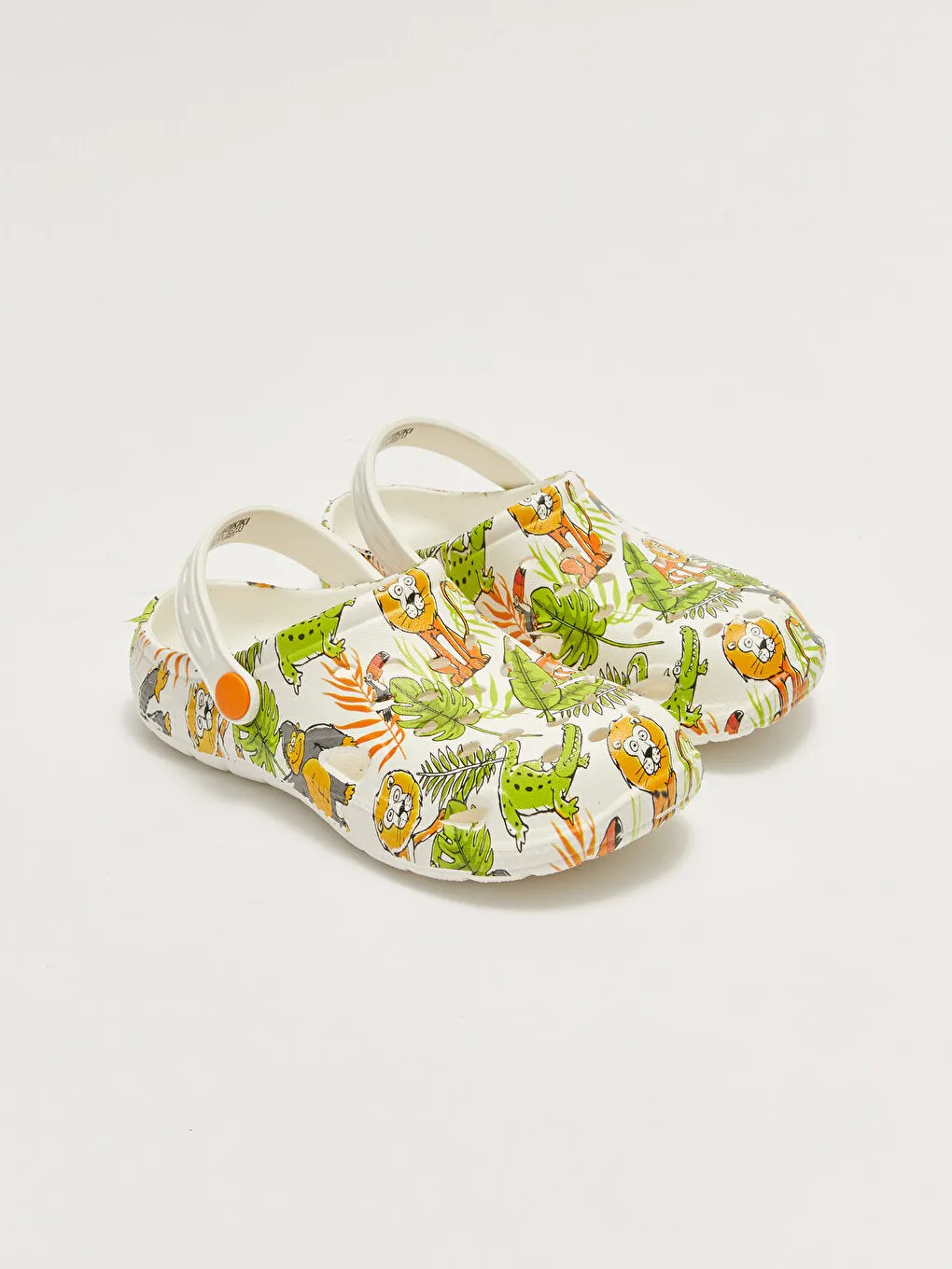 Printed Perforated Boys Sandals