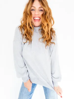 Project Social T Love Language Mock Neck
