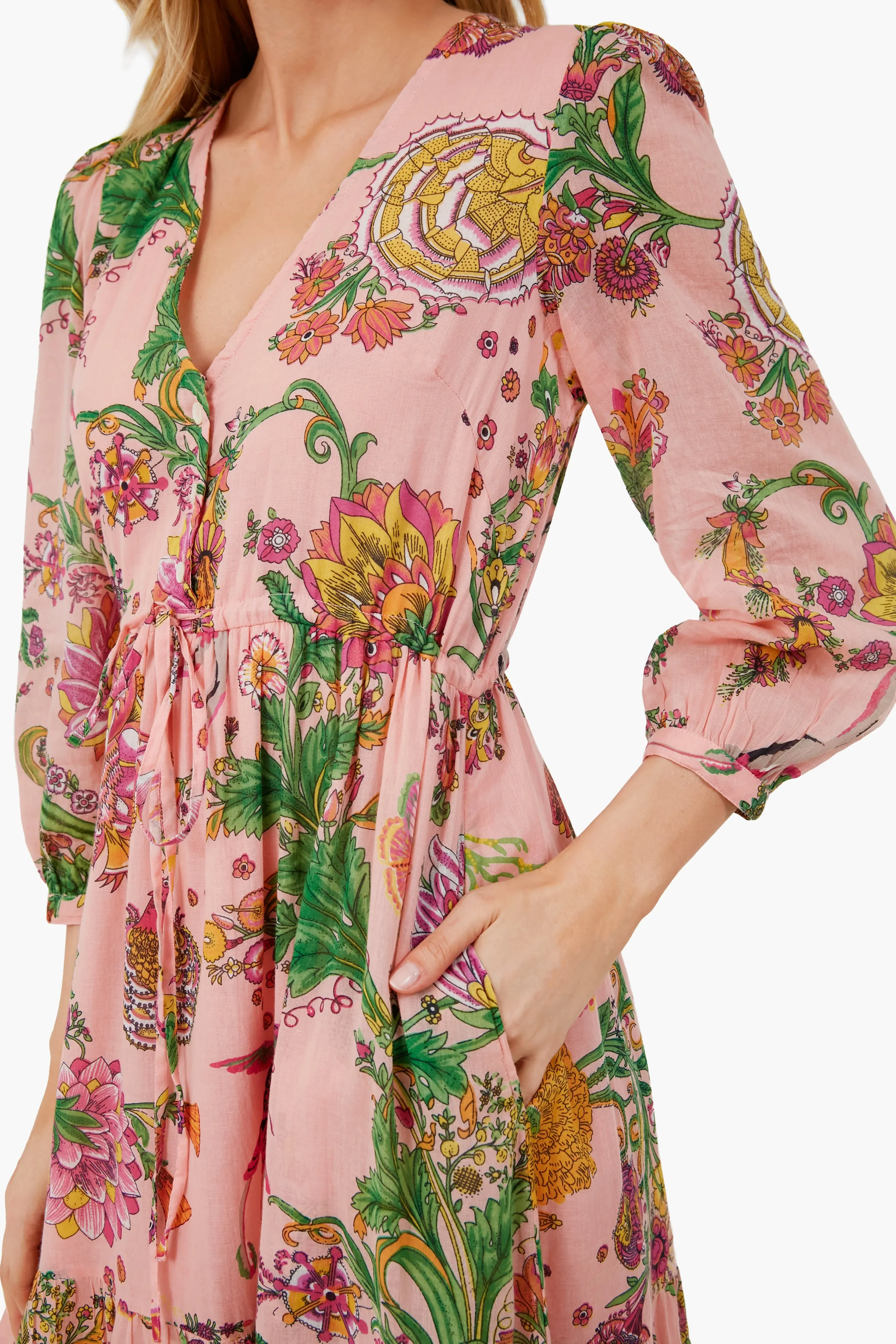 Pyschedelia Rosette Castor Dress