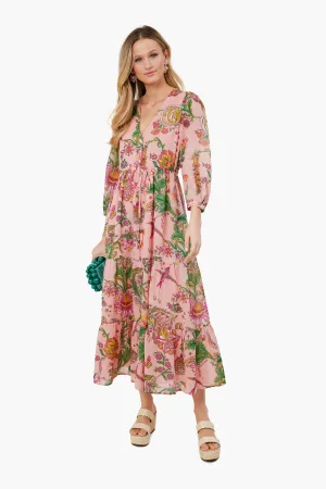 Pyschedelia Rosette Castor Dress