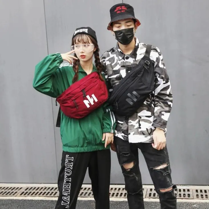 "MI" Sac / Sacoche Banane Streetwear - URB1™