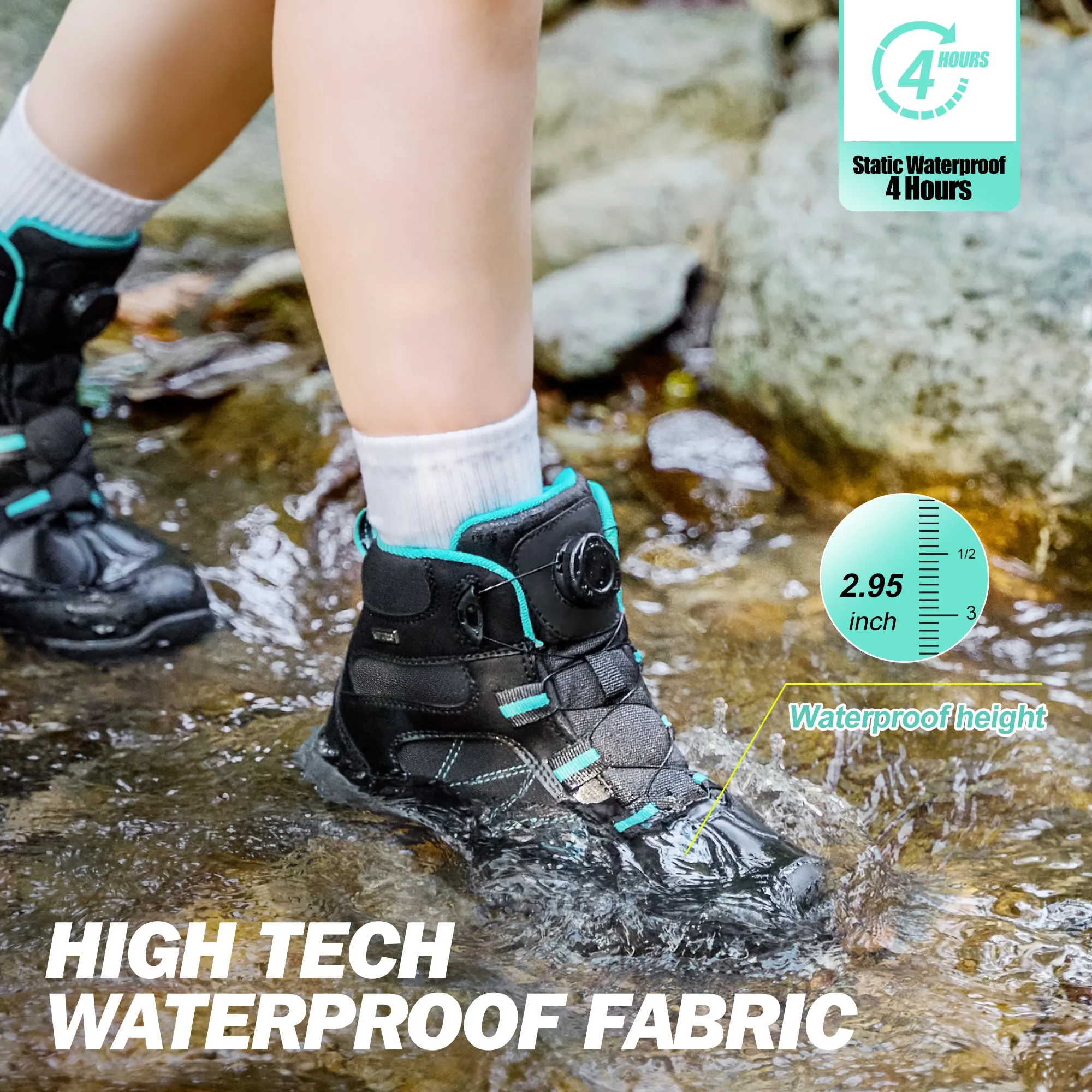 R CORD Women's Hiking Boots