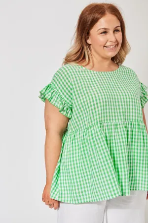Rio Frill Top - Lime