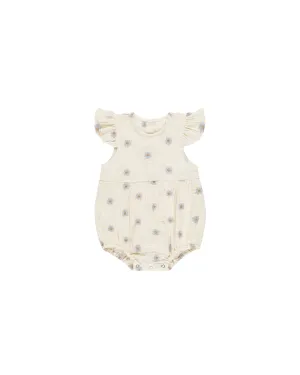 RYLEE   CRU- Blue Daisies Amelia Romper