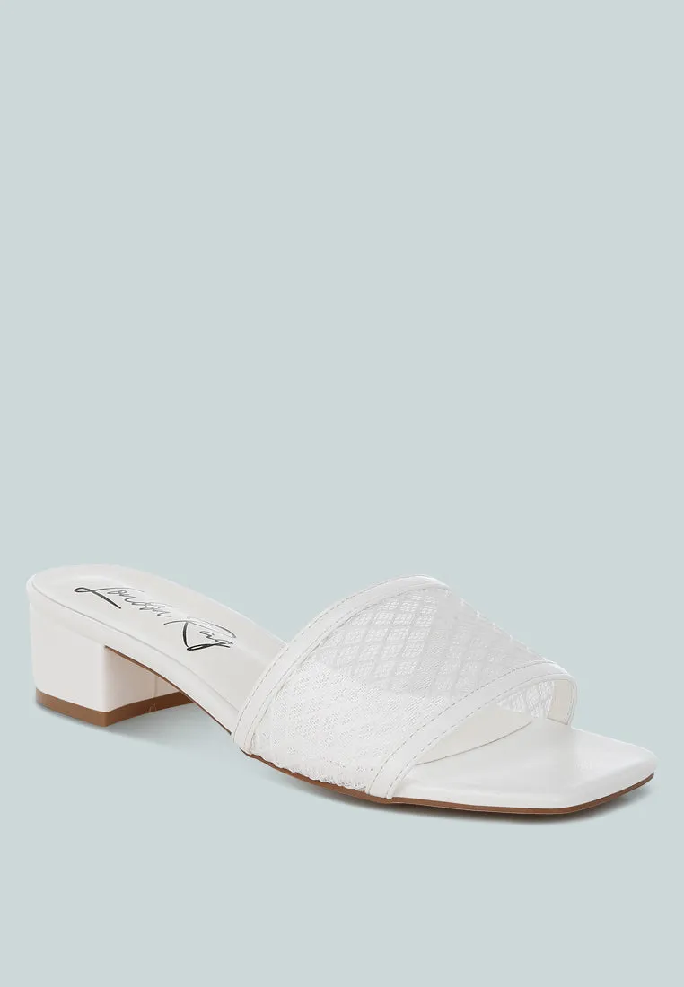 Slip-On Low Block Heels By RUW