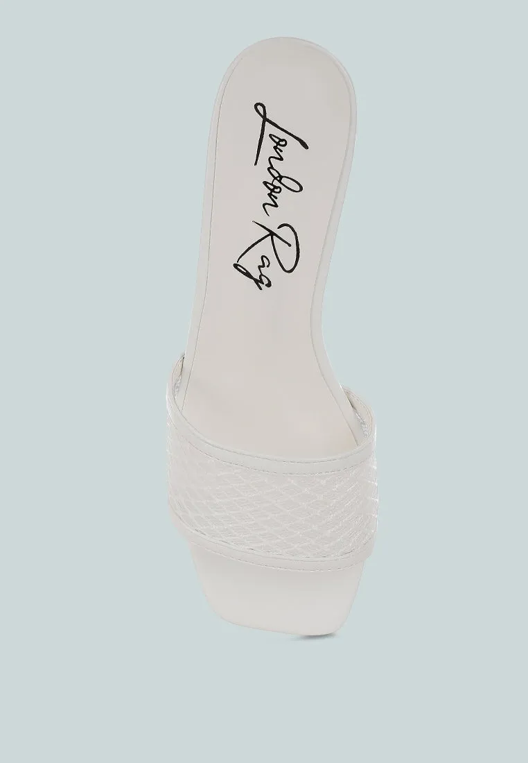 Slip-On Low Block Heels By RUW