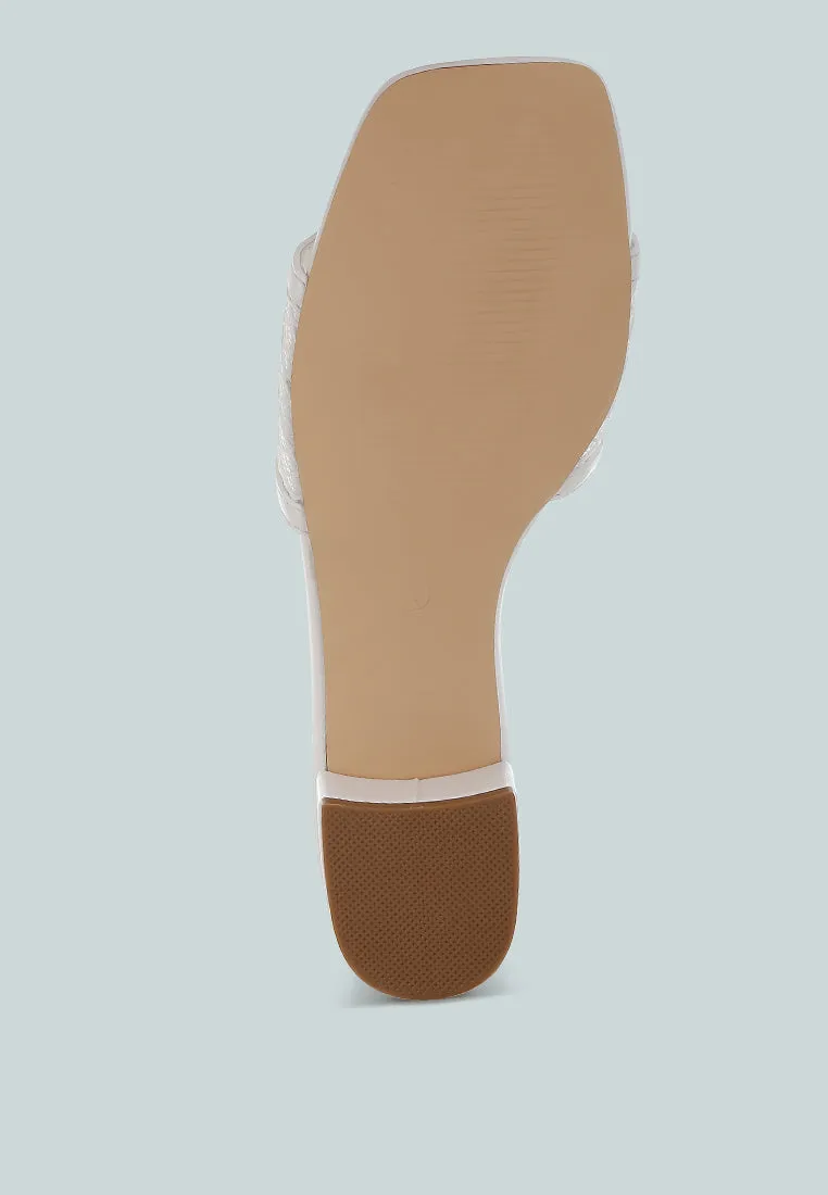 Slip-On Low Block Heels By RUW