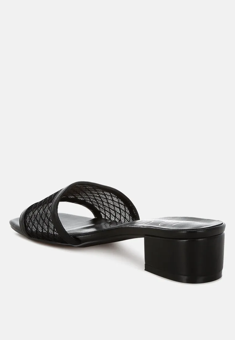 Slip-On Low Block Heels By RUW