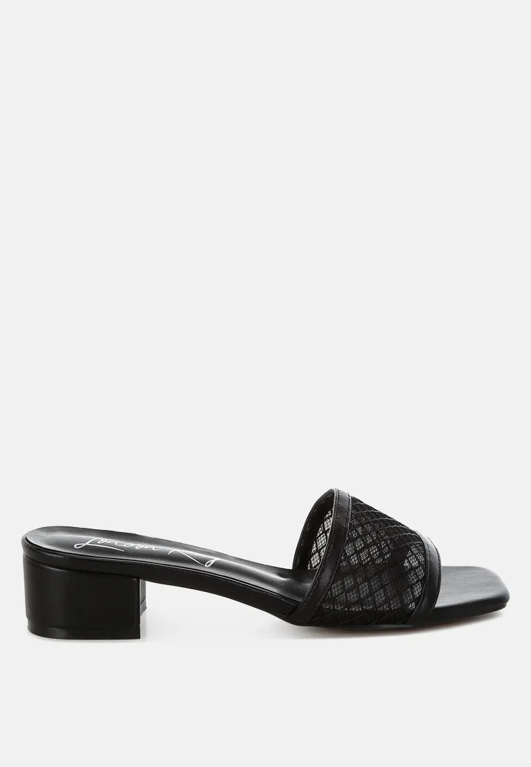 Slip-On Low Block Heels By RUW