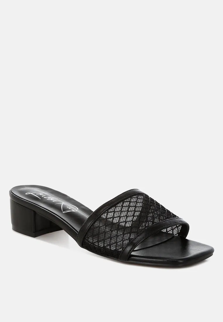 Slip-On Low Block Heels By RUW