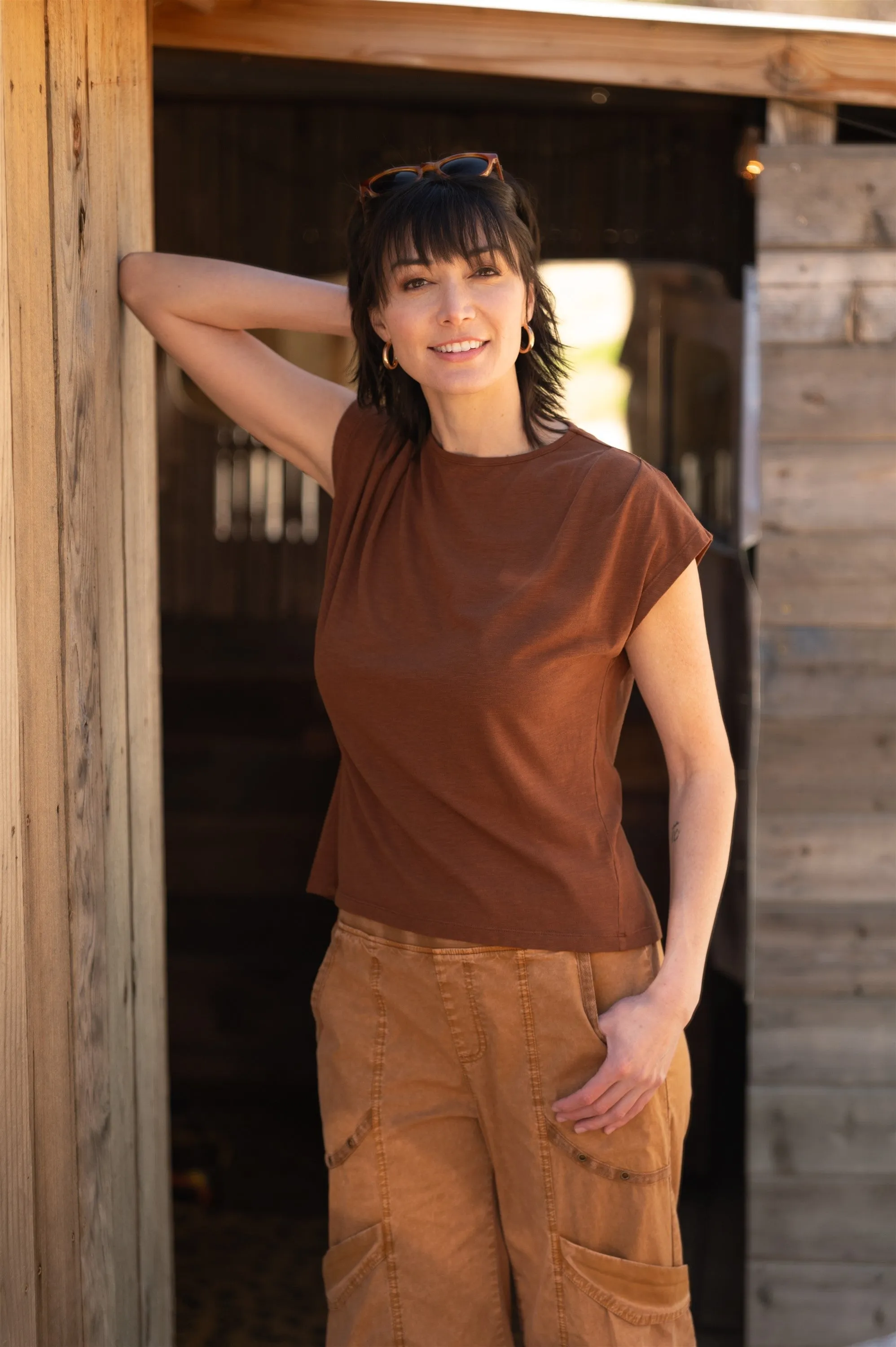 Slub Arwen Top