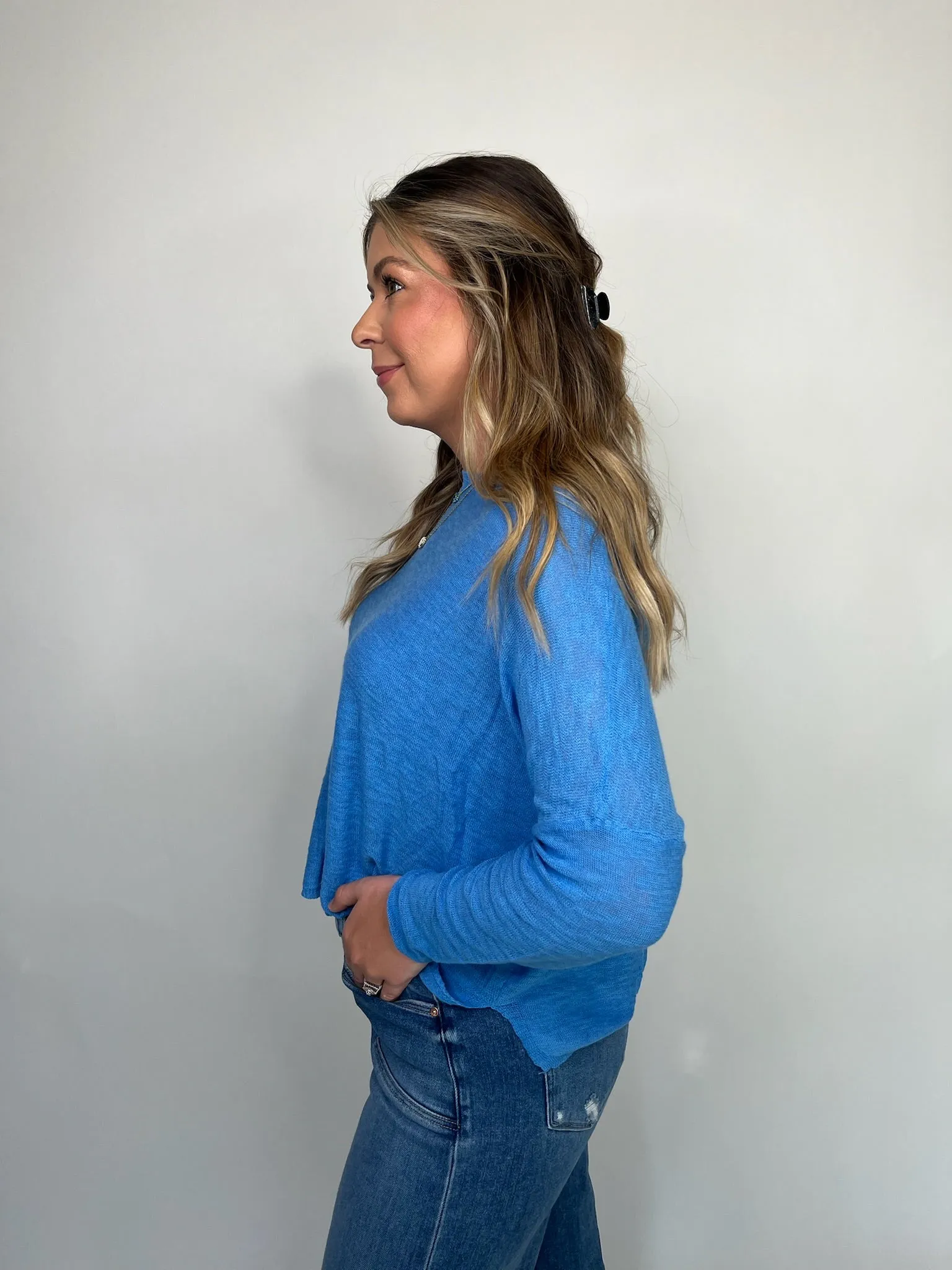 Stitch Drop Sandcastle Sweater