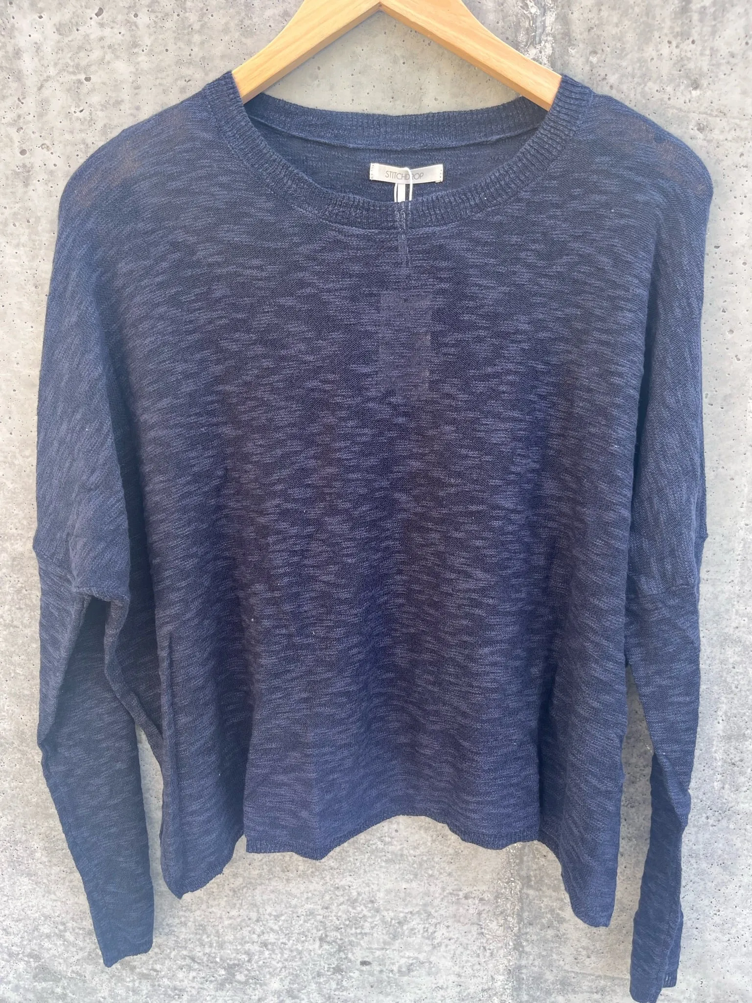 Stitch Drop Sandcastle Sweater
