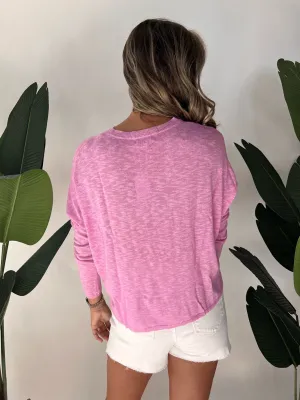 Stitch Drop Sandcastle Sweater