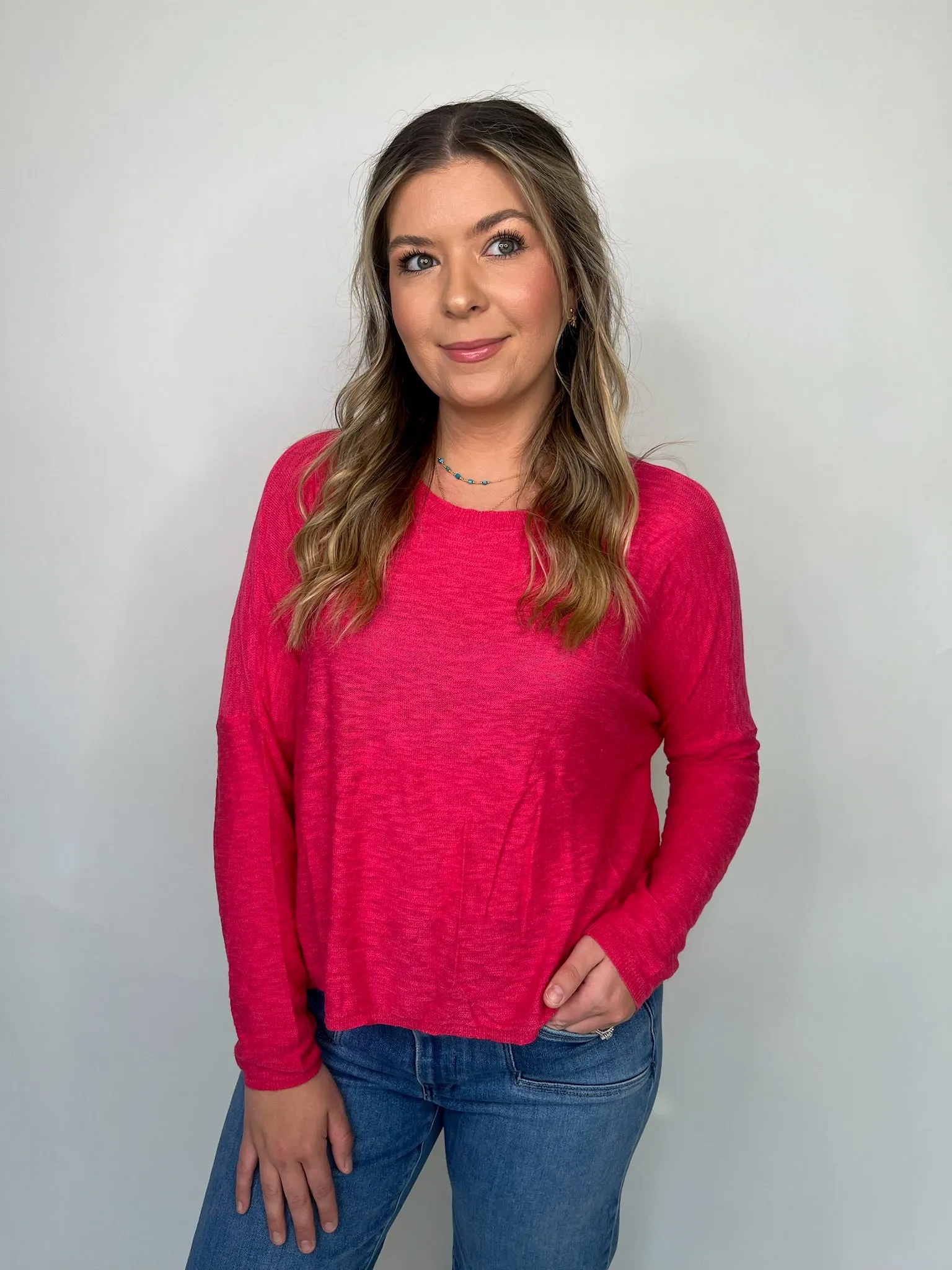 Stitch Drop Sandcastle Sweater