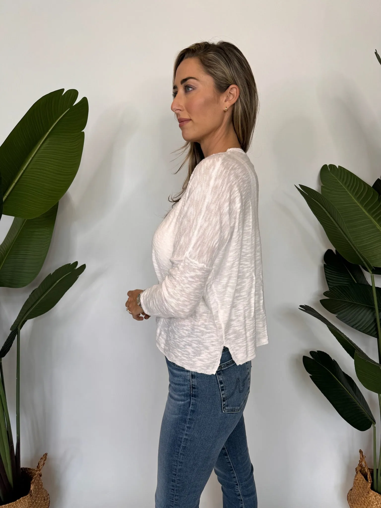 Stitch Drop Sandcastle Sweater