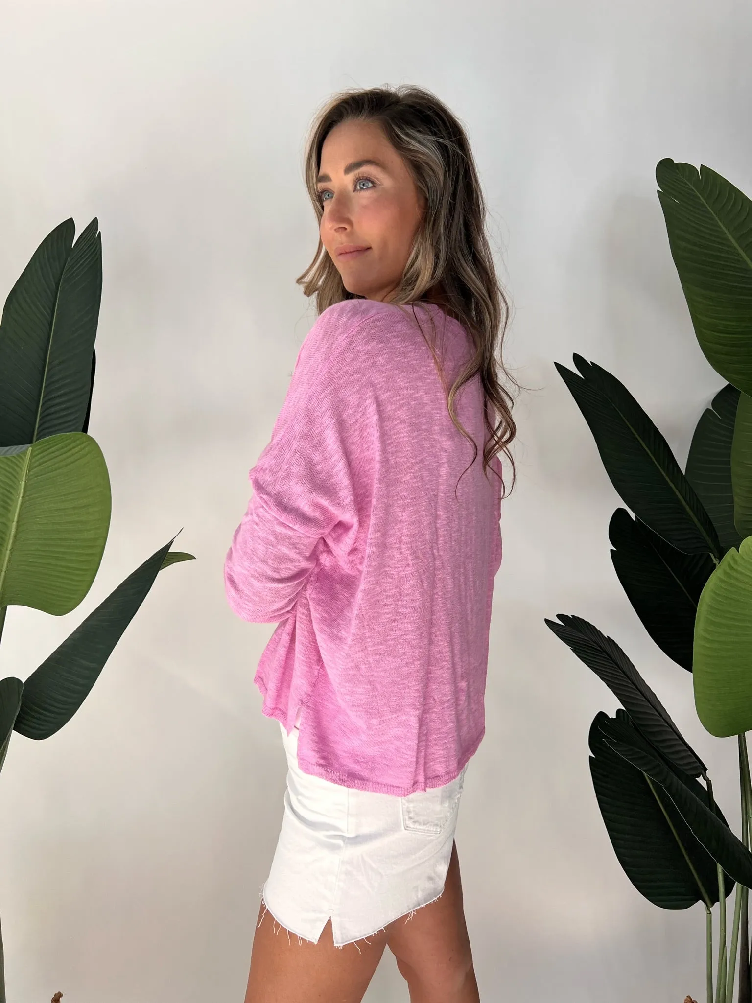 Stitch Drop Sandcastle Sweater