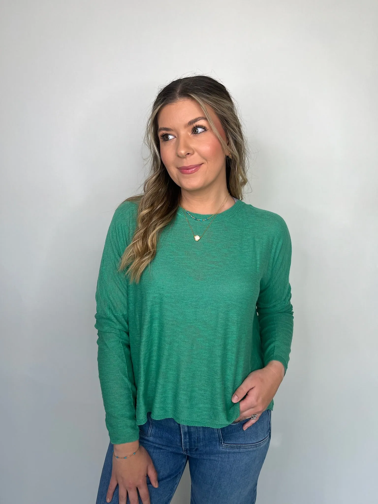Stitch Drop Sandcastle Sweater