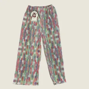 Sweet & Baba Girls Pastel Pleated Pant Small