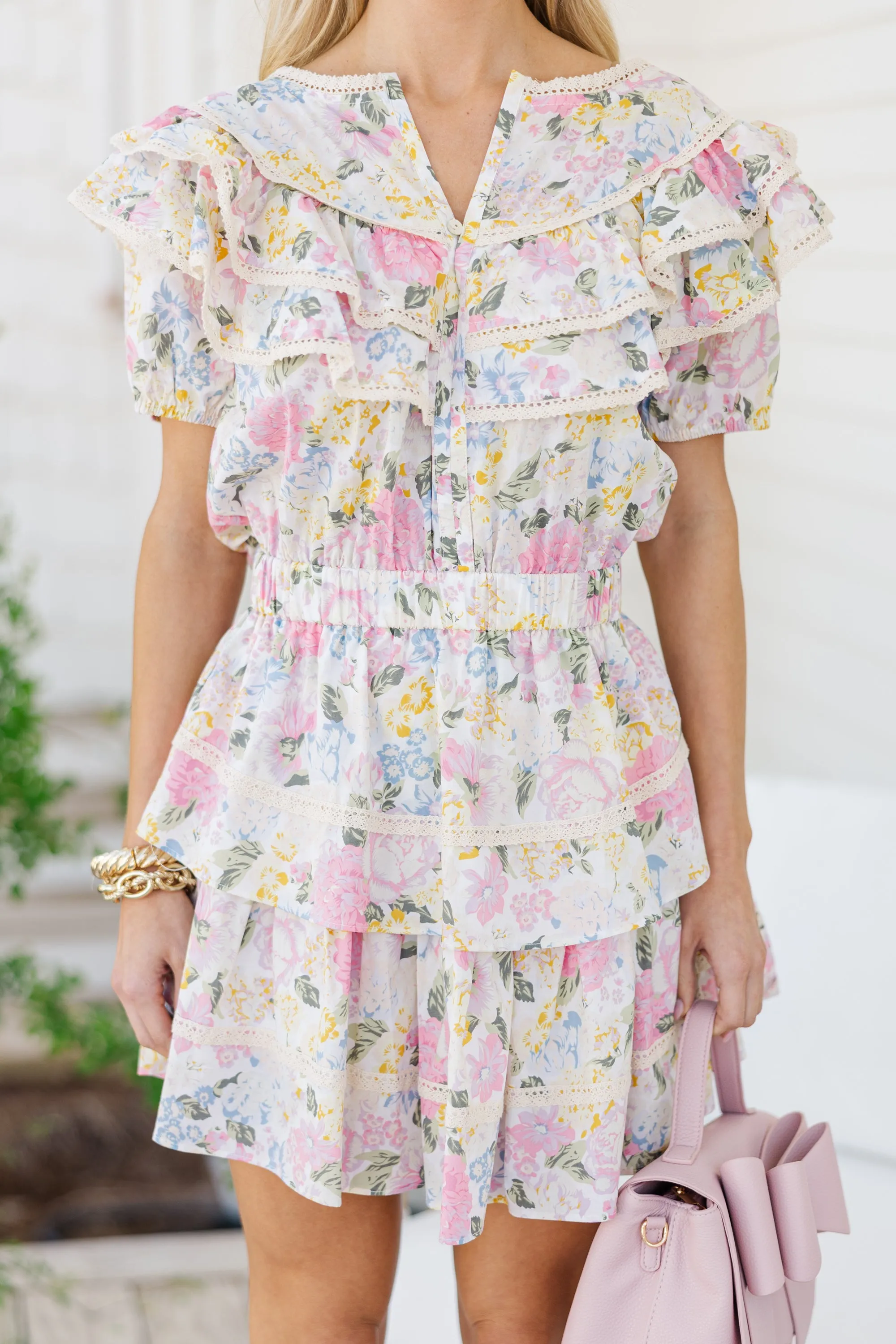 Sweet Dreams Pink Floral Dress