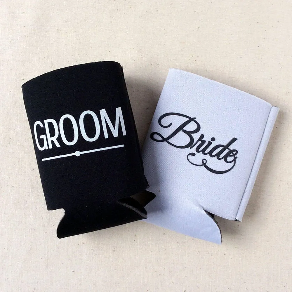 The Hunt is Over - Wedding Can Cooler #111R