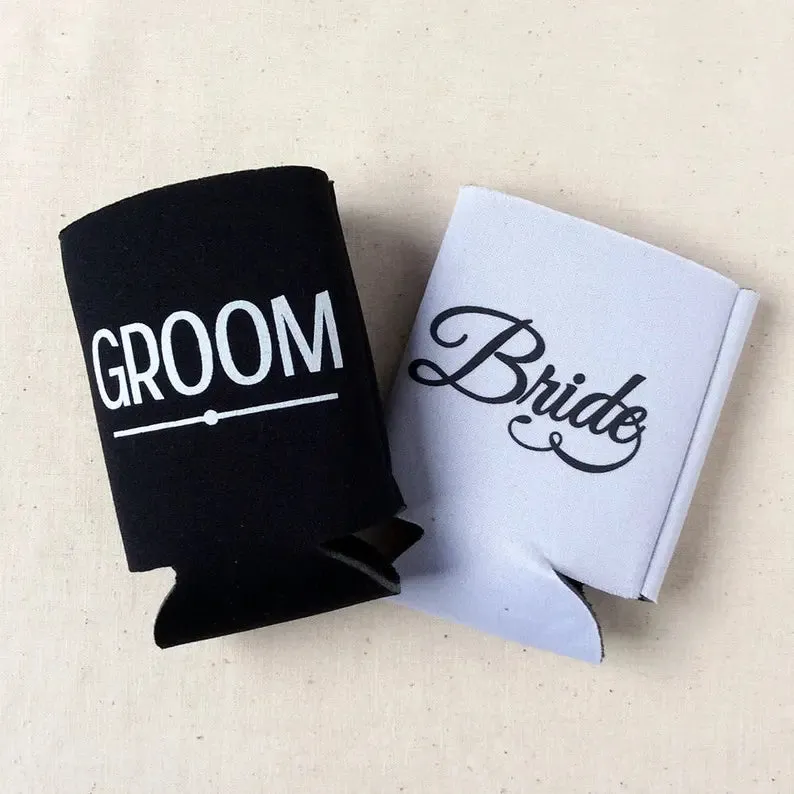 Wedding Can Cooler #17FR - Full Color - The Hangover Is on You