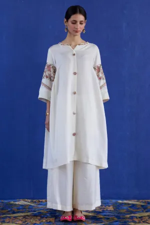 White kaura co-ord set