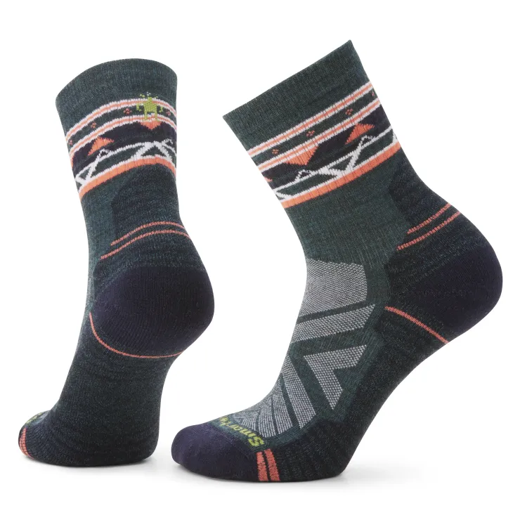 Women's Hike Zig Zag Valley Mid Crew Socks