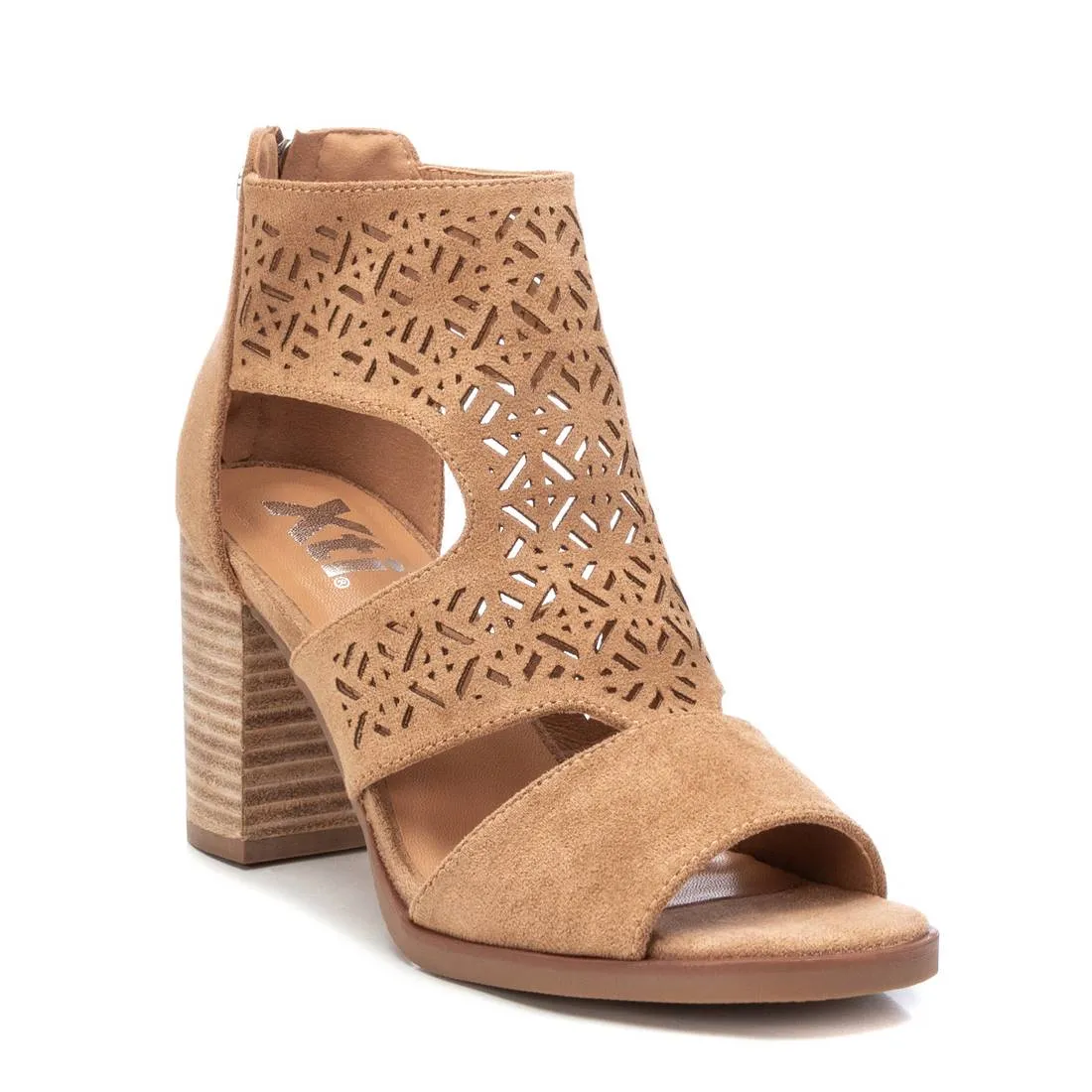 Women's Suede Sandals By XTI, 14139202 Light Brown